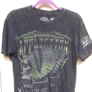 Affliction Crew Neck Mens Sz Small